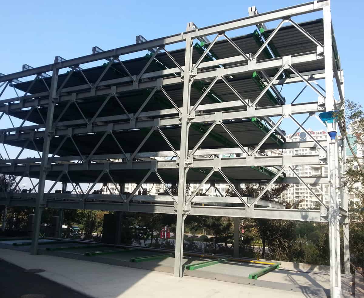 機械式車庫PSH多層升降橫移機械立體停車