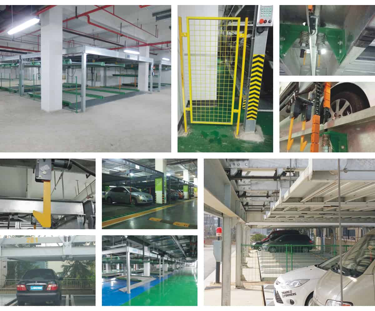 機(jī)械式車庫(kù)單列PSH2二層升降橫移立體停車圖片展示.jpg