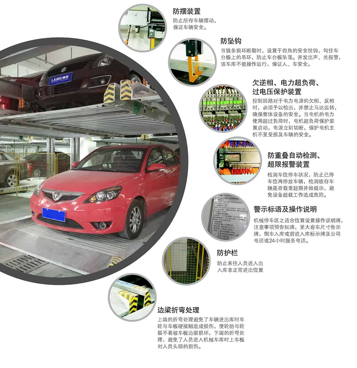 機械式車庫重列PSH2二層升降橫移立體停車安全保障.jpg