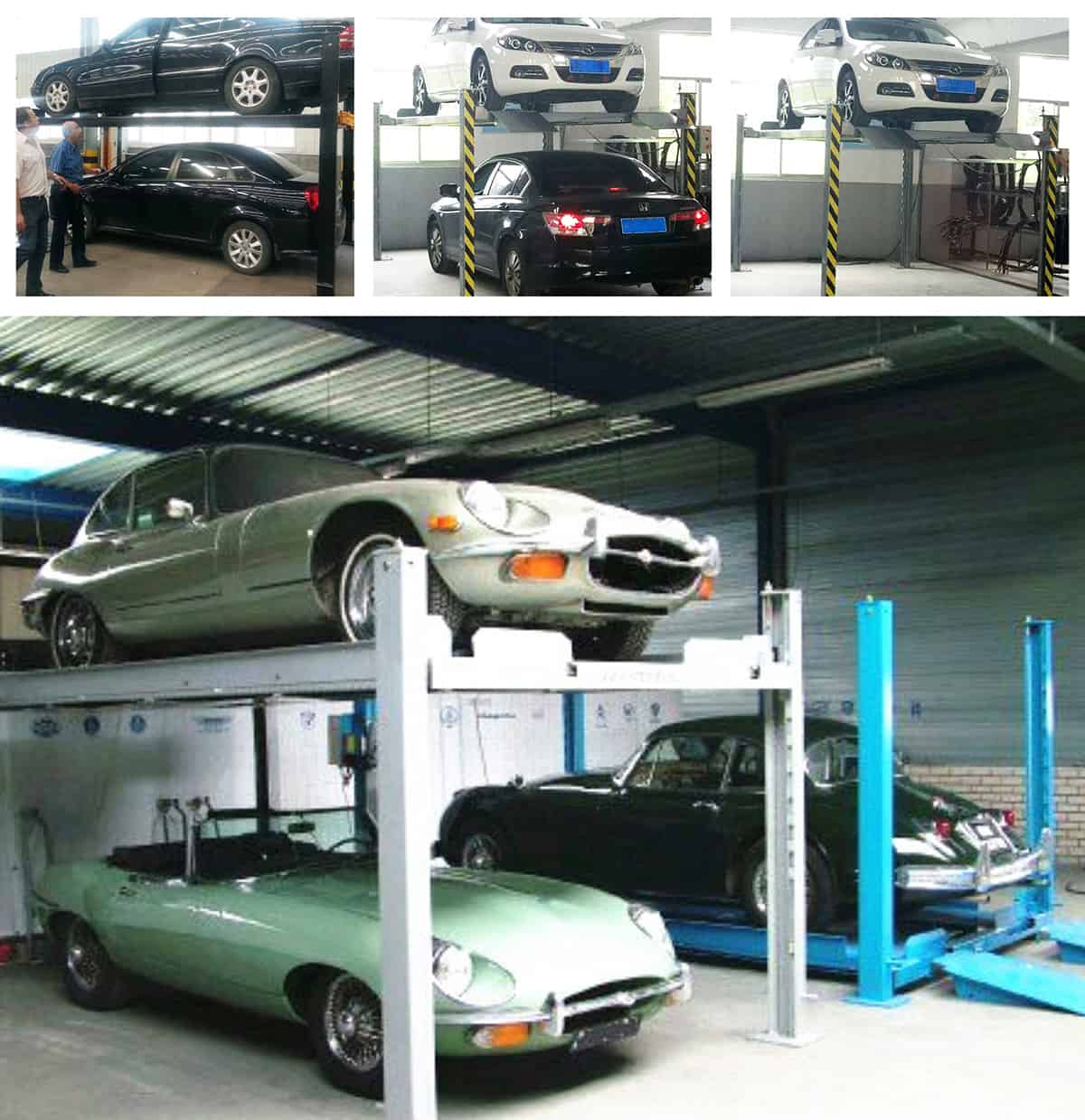 機械式車庫四柱簡易升降立體停車圖片展示.jpg