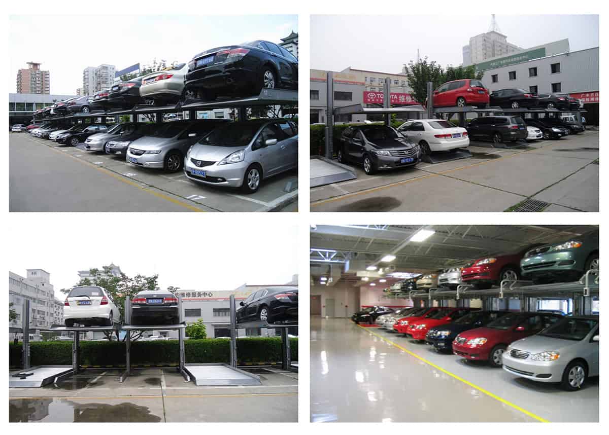 機械式車庫倍萊兩柱簡易升降立體停車安裝案例.jpg