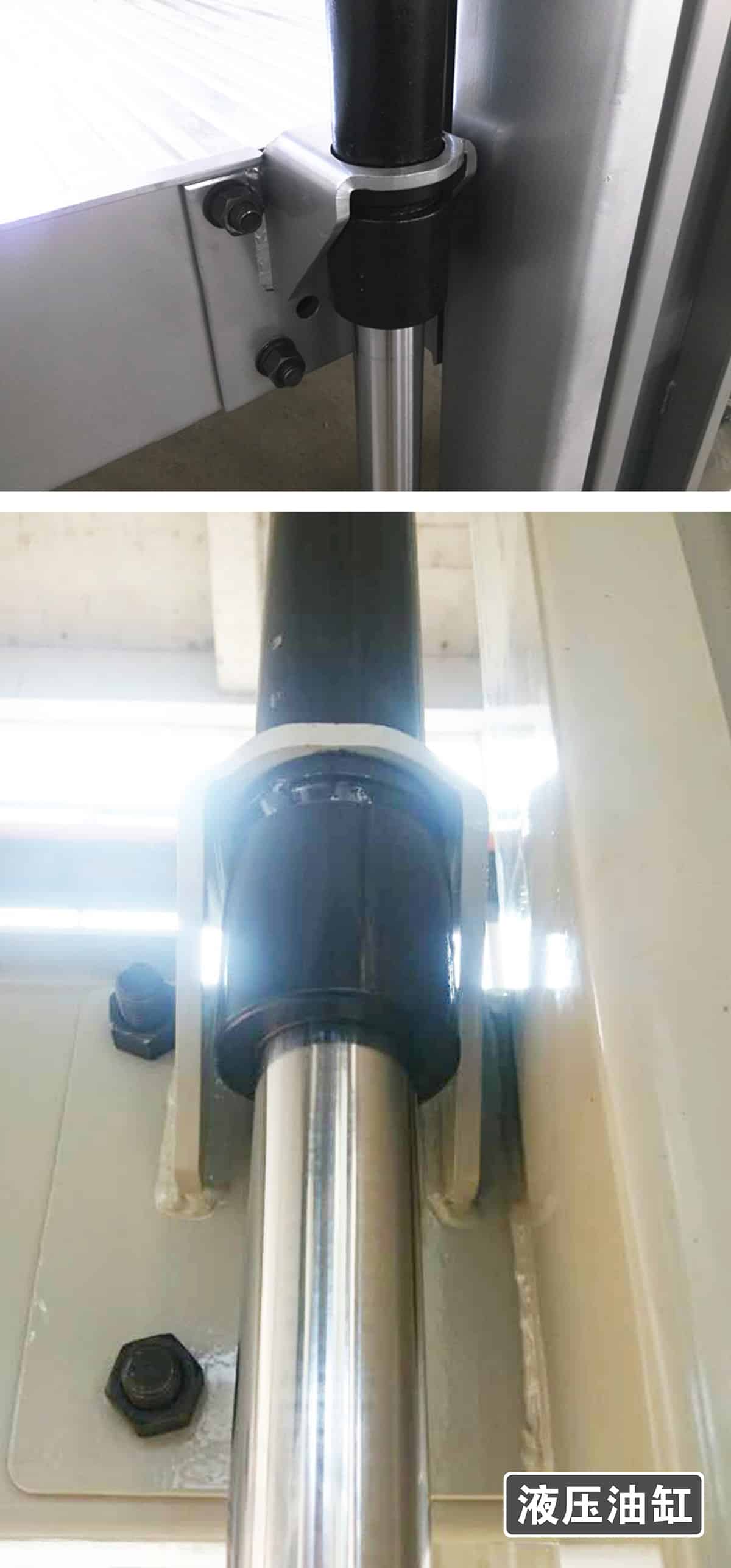 機械式車庫倍萊兩柱簡易升降立體停車液壓油缸展示.jpg